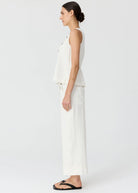 ANISE CROP PANT in Chalk by Pol Clothing