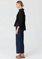 ANISE CROP PANT in Denim by Pol Clothing