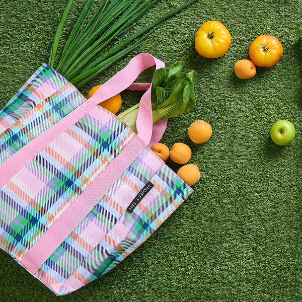 SHOPPER TOTE | Plaid