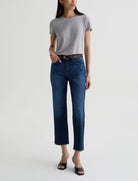BRINLEY CROPPED JEAN in Outspoken by AG Jeans