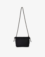 PANAMA CROSSBODY BAG | Black Neo Plait