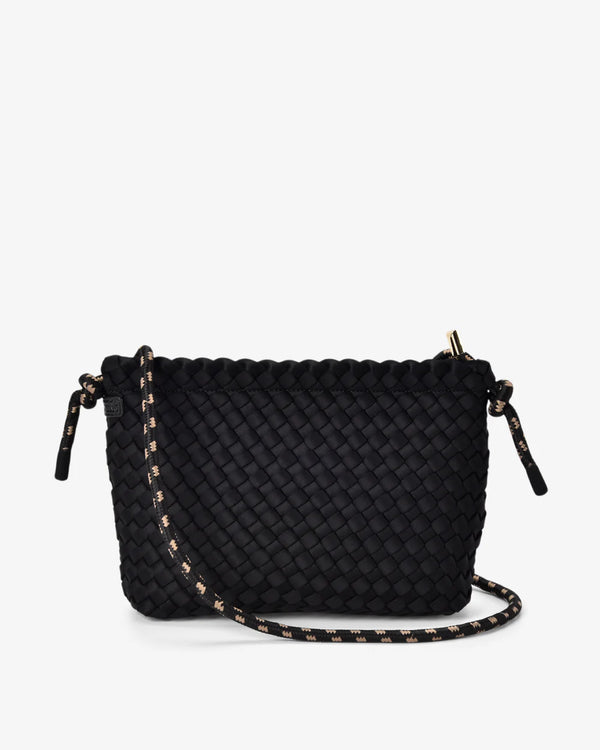 PANAMA CROSSBODY BAG | Black Neo Plait