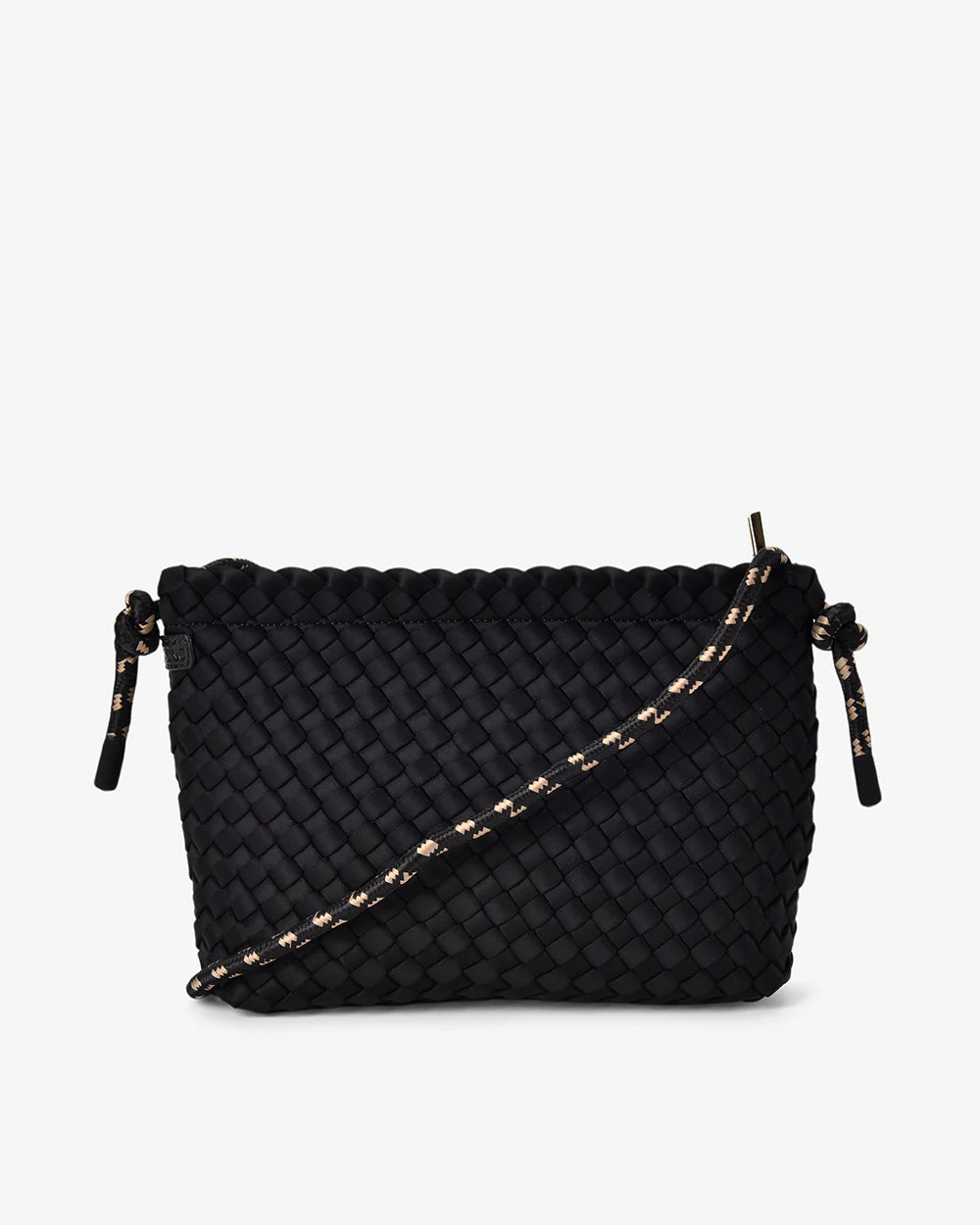 PANAMA CROSSBODY BAG | Black Neo Plait - Darling & Domain