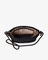 PANAMA CROSSBODY BAG | Black Neo Plait