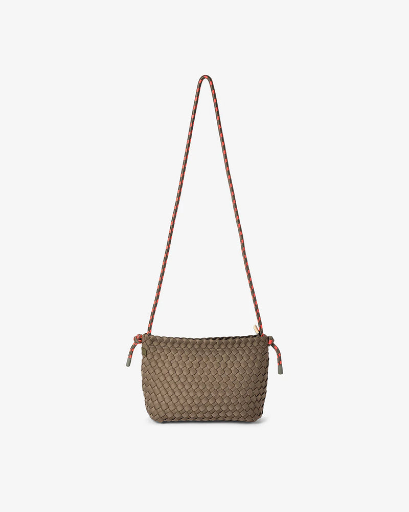 PANAMA CROSSBODY BAG | Khaki Neo Plait