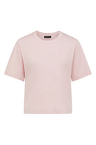 PIMA BOXY TEE in Pale Pink by Cable Melbourne