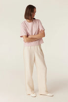 PIMA BOXY TEE in Pale Pink by Cable Melbourne