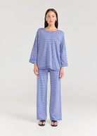 LINA TOP | Stripe Marine - Darling & Domain