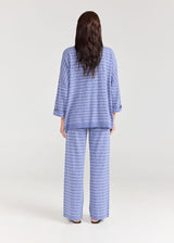 LINA TOP | Stripe Marine