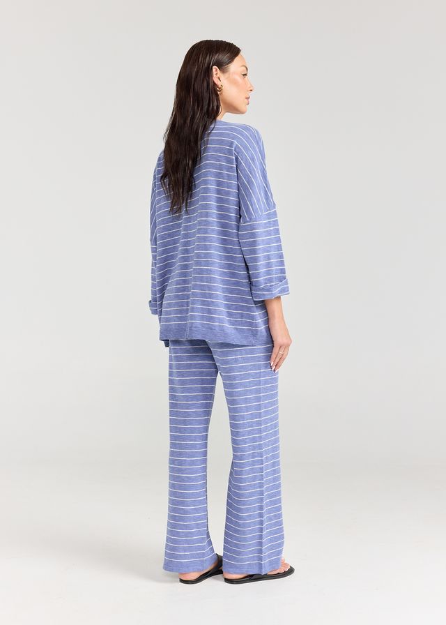 LINA TOP | Stripe Marine
