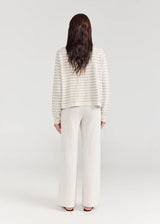 LONG SLEEVE TEE | Stripe Seaglass
