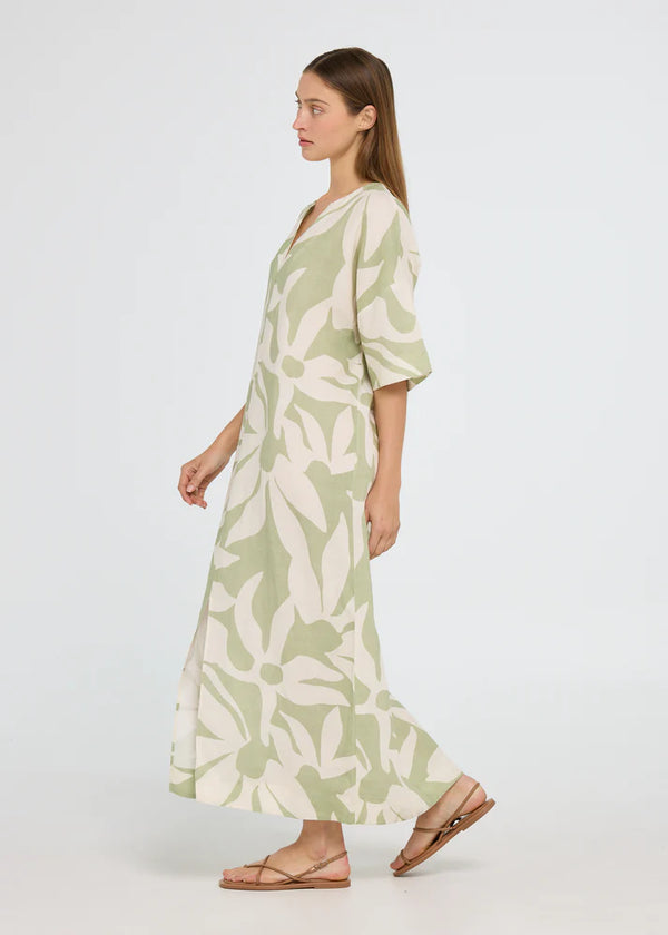TULUM MAXI DRESS | Sundial Sage
