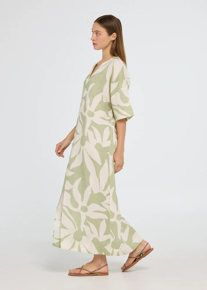 TULUM MAXI DRESS | Sundial Sage
