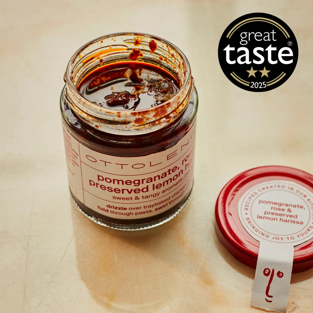 OTTOLENGHI | Pomegranate Rose + Lemon Harissa