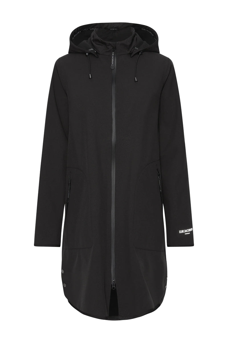 ILSE JACOBSEN | RAIN128 RAINCOAT | Black