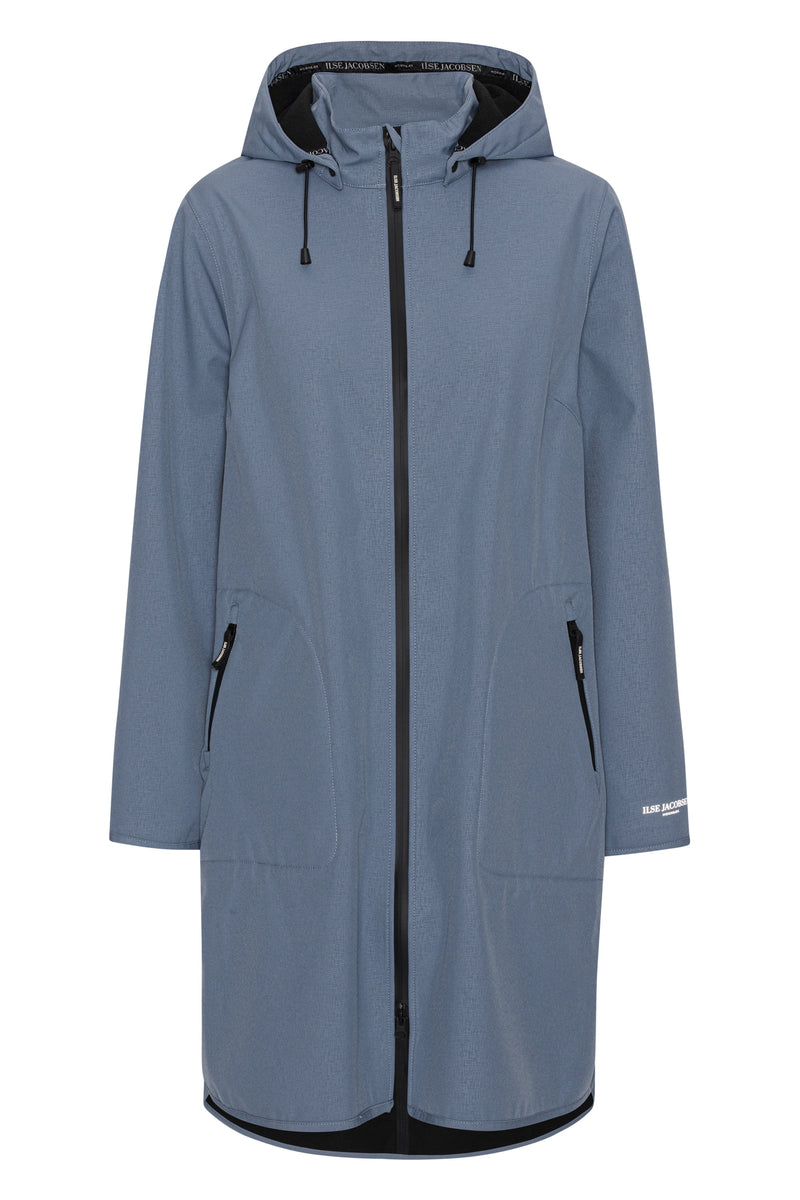 ILSE JACOBSEN RAIN128 RAINCOAT | Winter Ocean