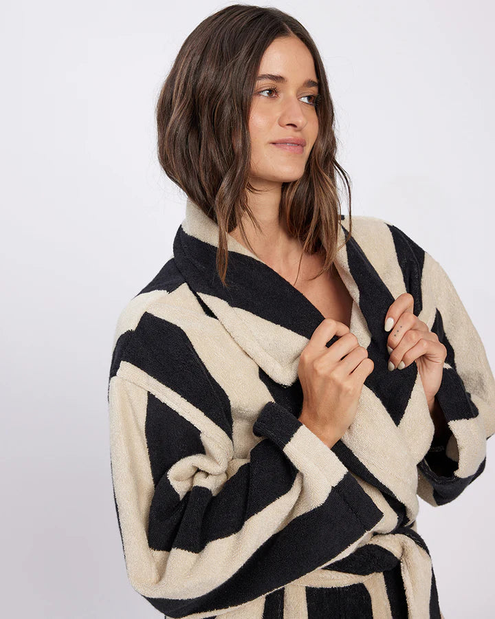 HOMMEY ROBE | Vanilla Bean Stripes *PRE SALE*