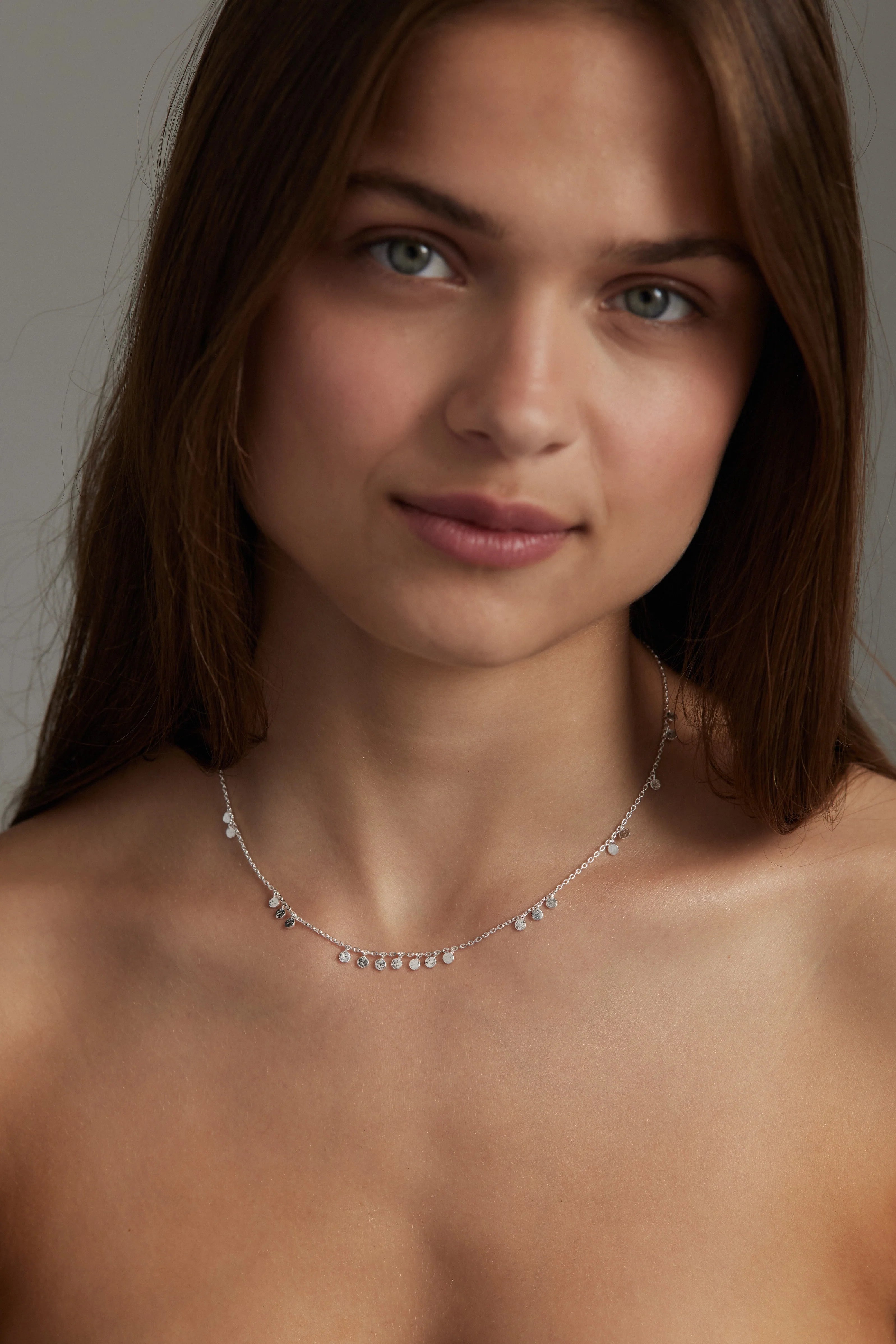 REIGN NECKLACE in Silver by ToniMay