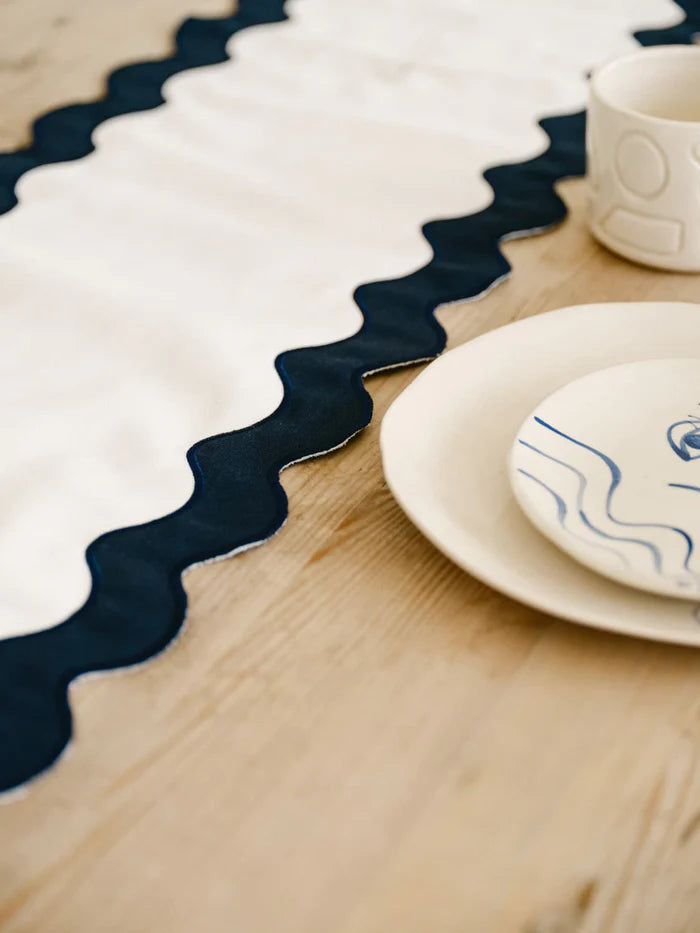 TABLE RUNNER | Riviera White from Business & Pleasure Co