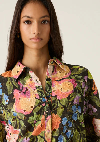 HARPER BLOUSE in Harper Print from MOS The Label 