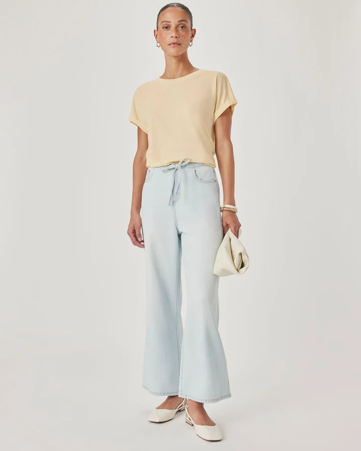 SKYE SHORT SLEEVE TEE in Honeysuckle by Splendid
