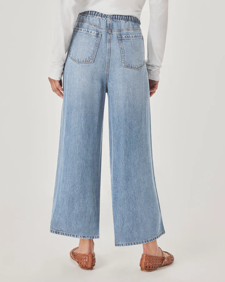 LOUNGE DENIM CROP PANT in Indigo by Splendid
