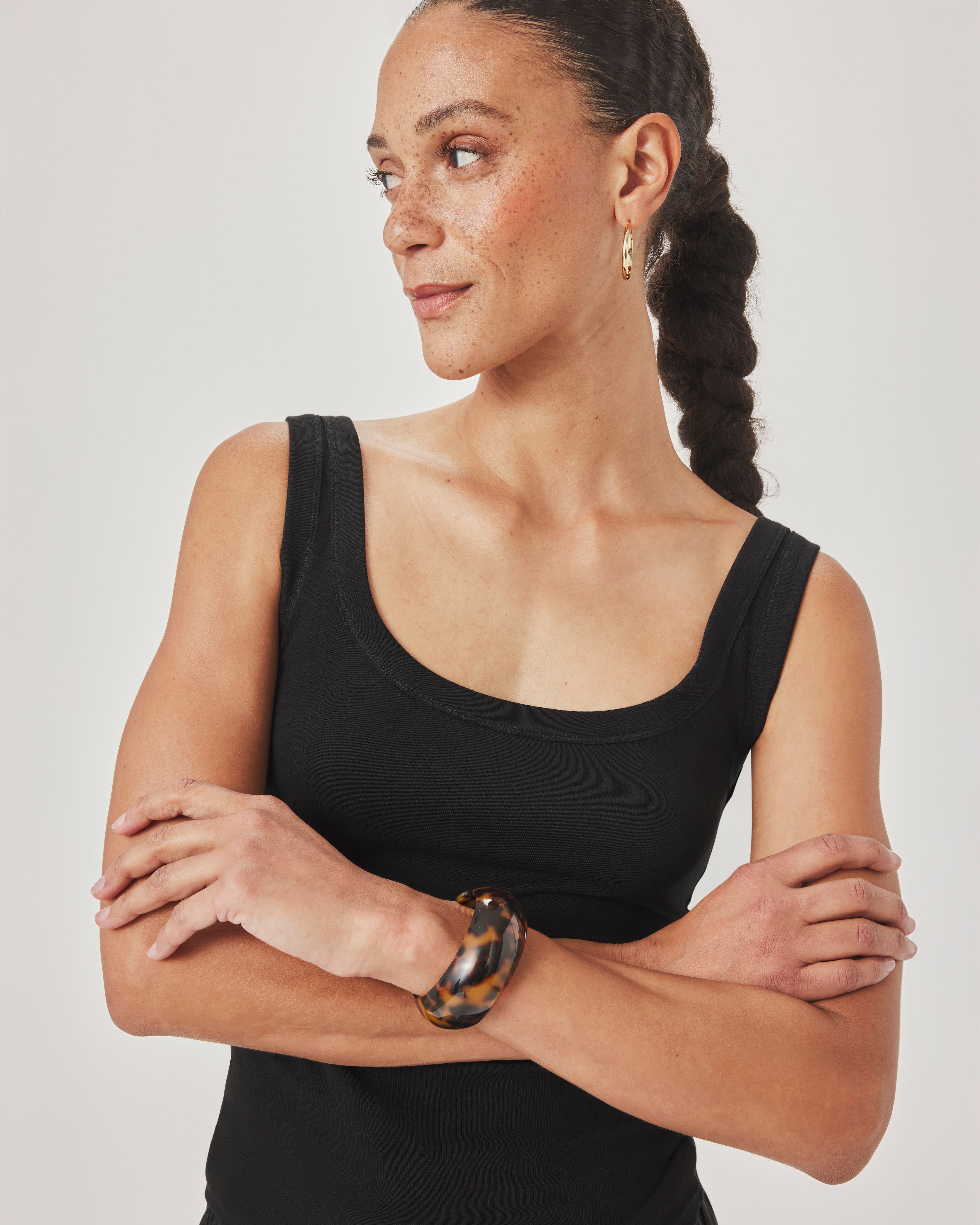 JOSIE TANK in Black by Splendid