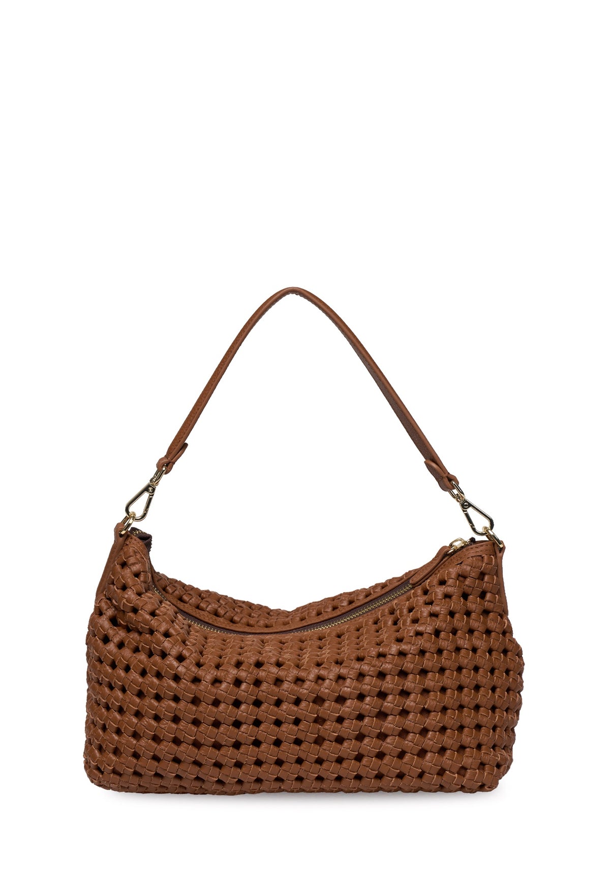 CLAUDIA SHOULDER in Tan Braid by Saben