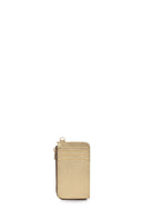 WINONA CARD HOLDER in Champagne Metallic by Saben