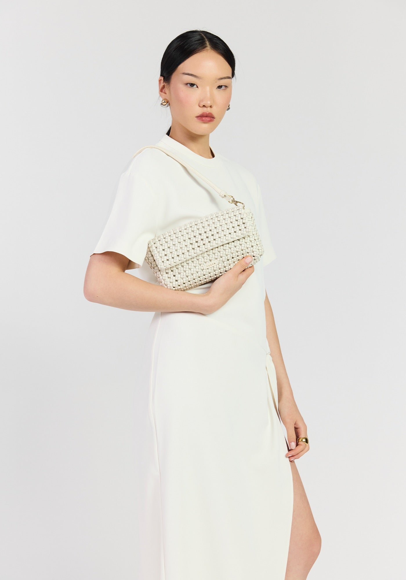 FIFI CROSSBODY BAG in Quartz by Saben