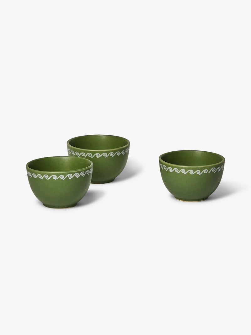 VINES GREEN SMALL BOWL from Bonnie and Neil