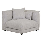 FELIX CREST 1 SEATER RIGHT CORNER SOFA in Cloud Speckle by GlobeWest at Darling & Domain