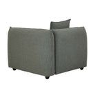 FELIX CREST 1 SEATER RIGHT CORNER SOFA in Olive Leaf by GlobeWest at Darling & Domain