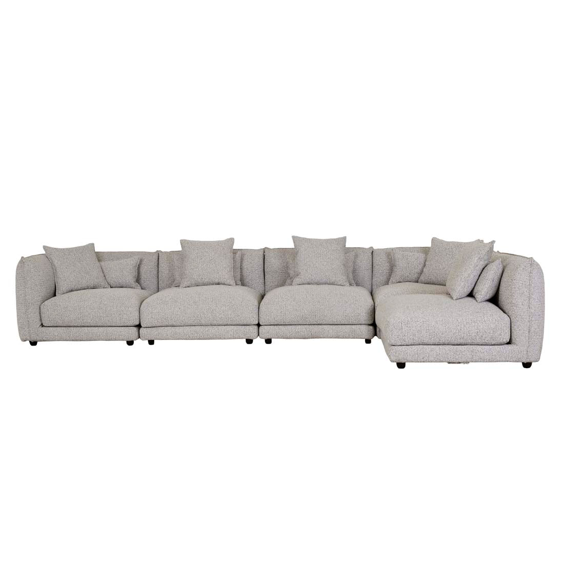FELIX CREST 1 SEATER CENTRE SOFA in Cloud Speckle by GlobeWest at Darling & Domain