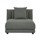 FELIX CREST 1 SEATER CENTRE SOFA in Olive Leaf by GlobeWest at Darling & Domain