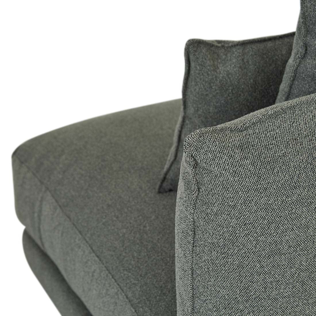 FELIX CREST 1 SEATER CENTRE SOFA in Olive Leaf by GlobeWest at Darling & Domain