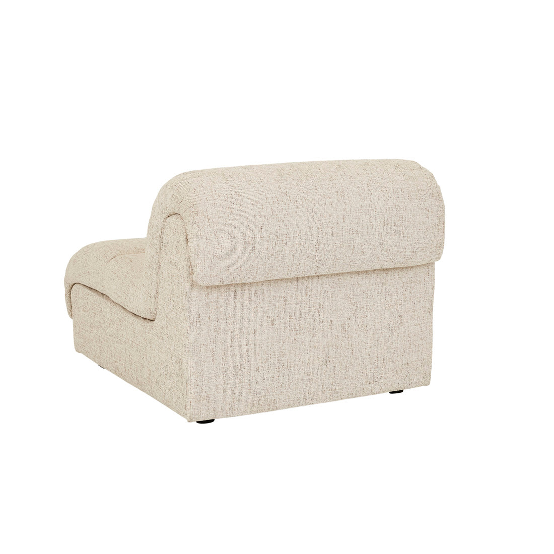 JUNO SIERRA 1 SEATER CENTRE SOFA in White Bark by GlobeWest at Darling & Domain