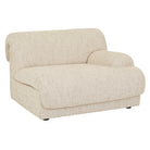 JUNO SIERRA 1 SEATER RIGHT ARM SOFA in White Bark by GlobeWest at Darling and Domain