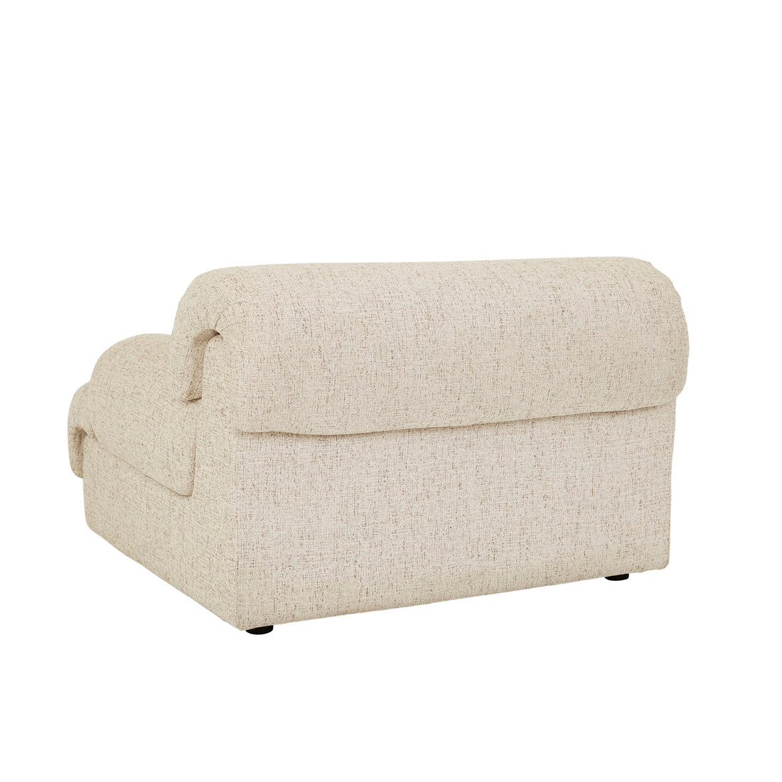 JUNO SIERRA 1 SEATER RIGHT ARM SOFA in White Bark by GlobeWest at Darling and Domain