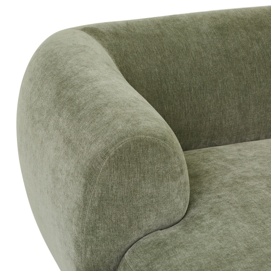 MADRID SLOPE RIGHT CHAISE SOFA SET in Clover by GlobeWest at Darling and Domain