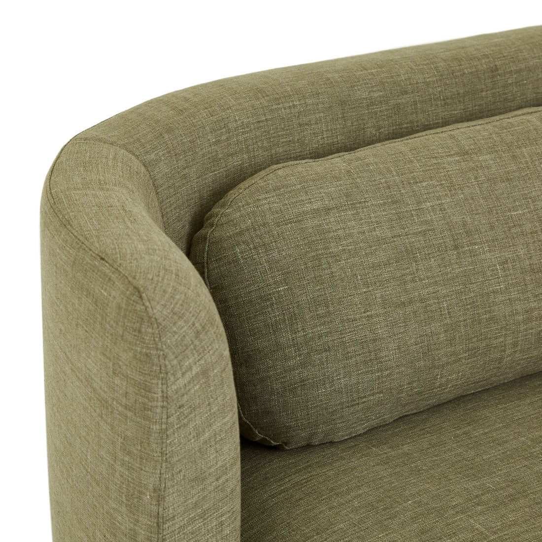 SIDNEY BAY 2 SEATER SOFA in Eames Olive by GlobeWest at Darling & Domain