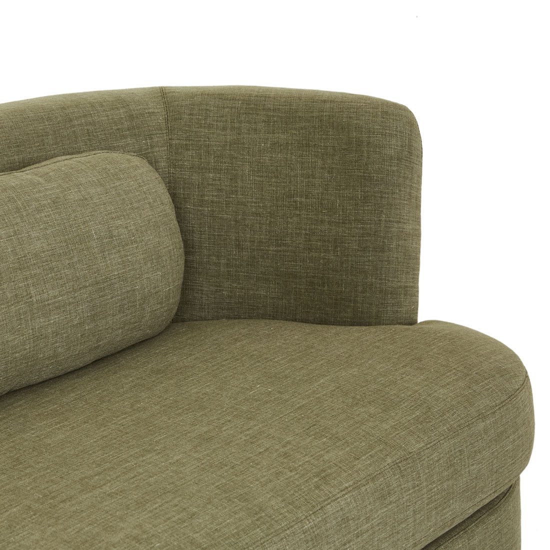 SIDNEY BAY 2 SEATER SOFA in Eames Olive by GlobeWest at Darling & Domain