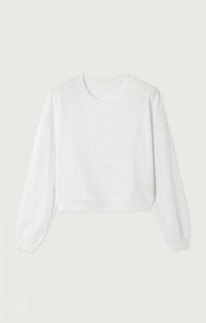 SONOMA LONG SLEEVE TEE SON02IG in White by American Vintage