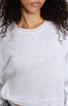 SONOMA LONG SLEEVE TEE SON02IG in White by American Vintage