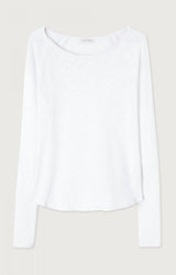American Vintage SONOMA LONG SLEEVE TEE SON31G in White