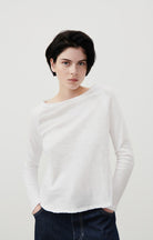 American Vintage SONOMA LONG SLEEVE TEE SON31G in White