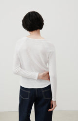 American Vintage SONOMA LONG SLEEVE TEE SON31G in White