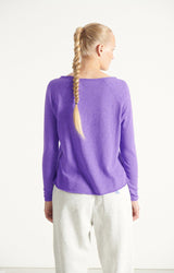 SONOMA LONG SLEEVE TEE SON31G | Vintage Purple - Darling & Domain
