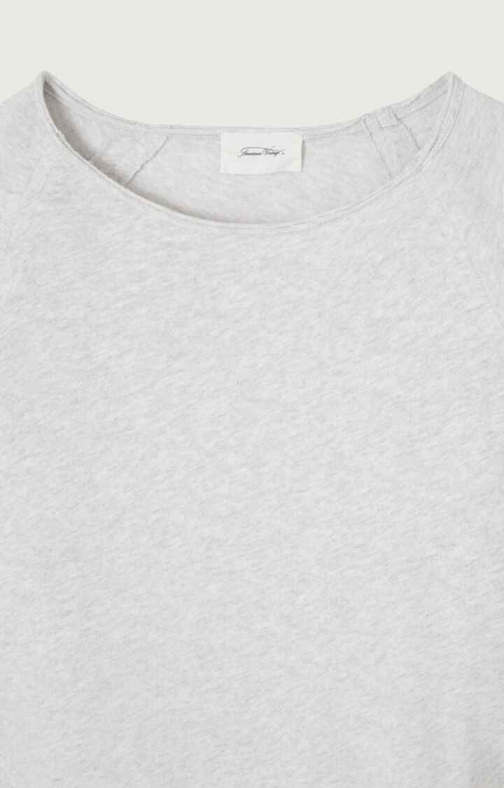 SONOMA LONG SLEEVE TEE SON31G in Arctic Melange by American Vintage