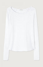 SONOMA LONG SLEEVE TEE SON31G in White by American Vintage
